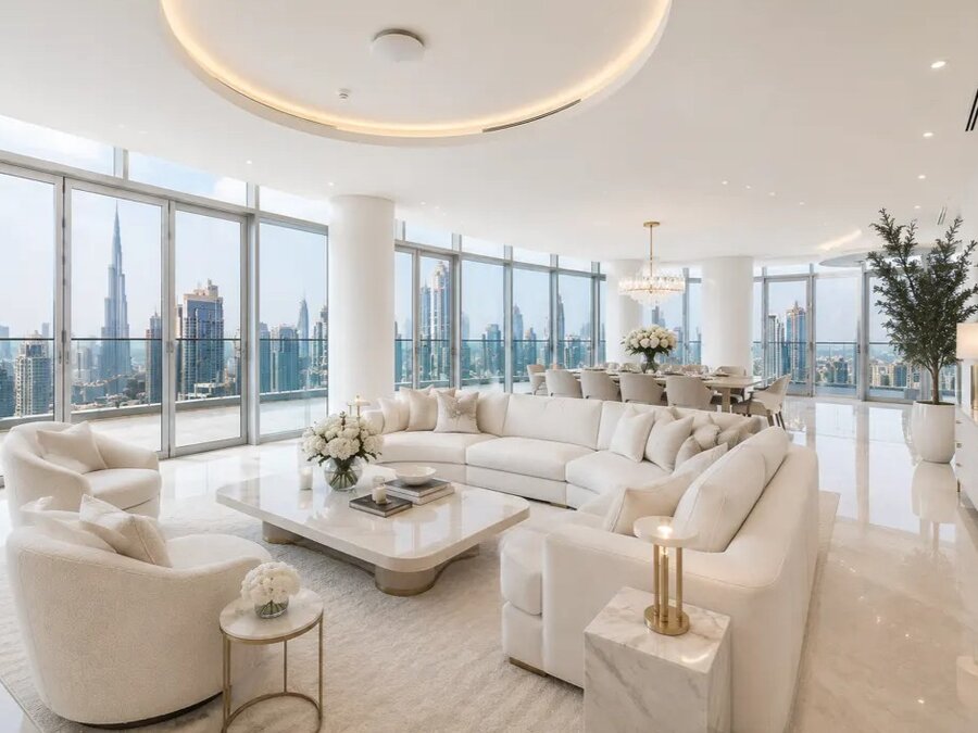 Downtown Dubai residence interior